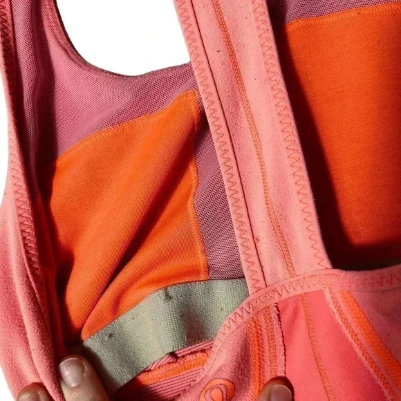 Lululemon Power Up Tank Top Racerback Pink 4 - Picture 8 of 8